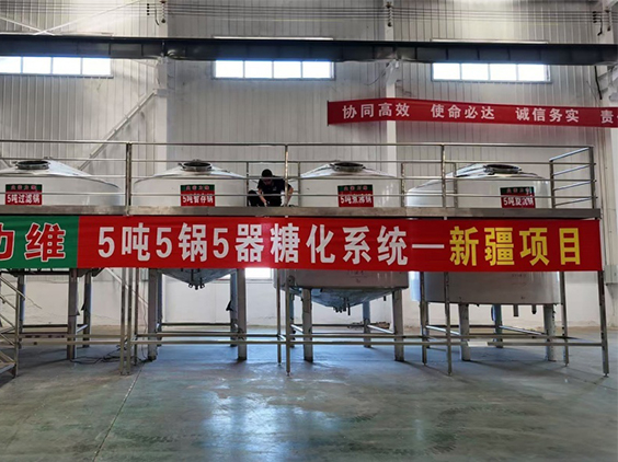 勉县精酿啤酒设备厂—5吨精酿啤酒设备—新疆项目